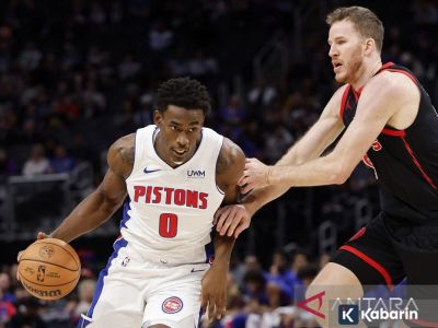 Detroit Pistons menang sepuluh kali berturut-turut usai tekuk Pacers 127-112
