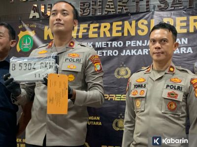 Polisi gadungan yang gondol motor ojol di Penjaringan positif narkoba