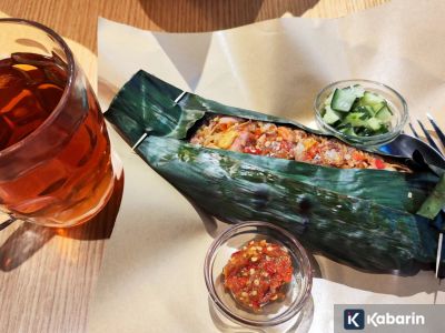 Resep & cara praktis buat nasi bakar ayam suwir kemangi yang lezat di rumah