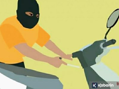 Ketangkep basah, pencuri motor di Kalideres ini babak belur diamuk massa