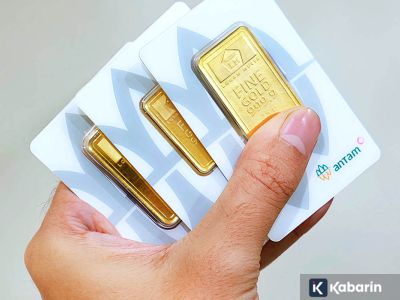 Harga emas Antam naik lagi, kini tembus Rp2,3 juta per gram