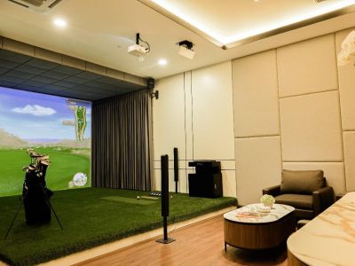 Simulator golf jadi tren fasilitas gaya hidup di hotel dan apartemen