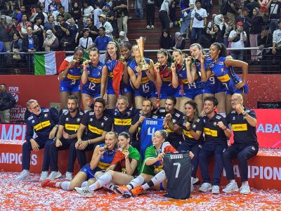 Jalan menuju Roma ala timnas bola voli putri U-21 Italia