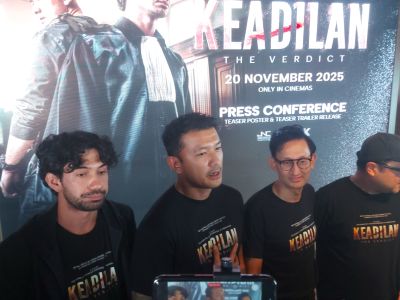 Reza Rahadian sebut debut Keadilan: The Verdict di festival bergengsi