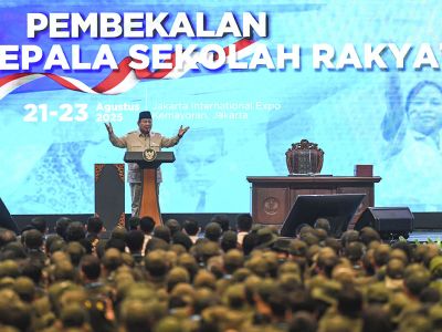 Prabowo berikan pembekalan guru Sekolah Rakyat di JIExpo