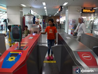 Hingga bulan Oktober 1,1 juta orang sudah naik LRT Jakarta