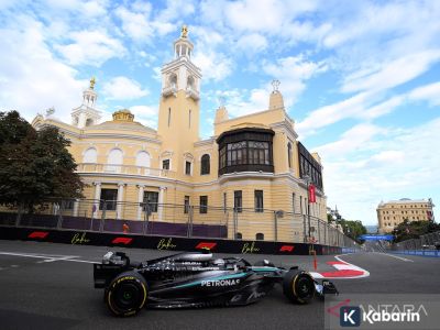 Bos Mercedes terkesan dengan Kimi Antonelli di GP Azerbaijan dan Singapura