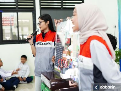 Pertamina NRE mengajak anak-anak mengenal gaya hidup ramah lingkungan sejak dini