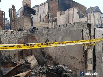 Toko alat tulis diduga jadi penyebab kebakaran 400 rumah di Tamansari, Jakbar