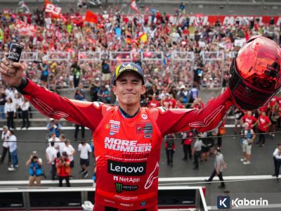 Juara dunia Marc Marquez siap gaspol di GP Indonesia 2025