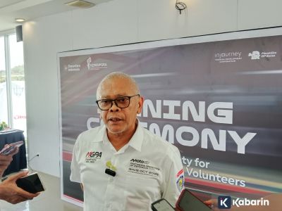 Aspal Sirkuit Mandalika udah 100 persen siap pakai untuk balapan MotoGP 2025 