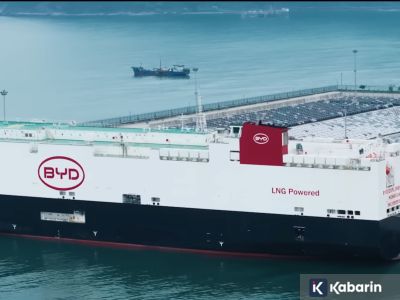 BYD ngirim 1 juta mobil pake delapan kapal raksasa