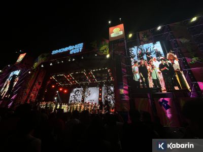 Guruh Gipsy ramaikan Synchronize Fest 2025 dengan penampilan berbalut budaya