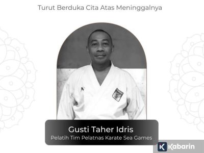 Pelatih karate SEA Games,  Gusti Idris wafat di Malaysia