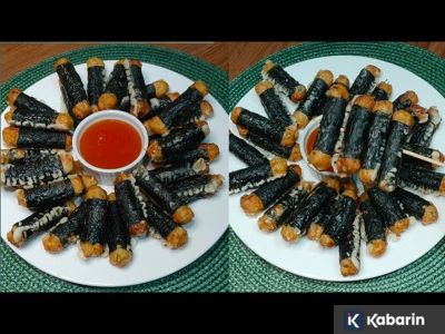Resep dan cara mudah buat chicken nori rolls di rumah