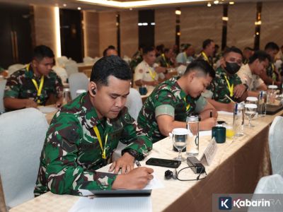Prajurit TNI AD diajarkan untuk menjadi jurnalis
