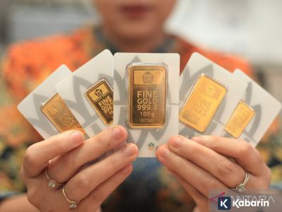 Harga tiga emas di Pegadaian masih terus naik tiga hari berturut-turut