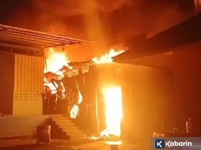 Kebakaran gudang ekspedisi Cakung timbulkan kerugian mencapai Rp500 juta
