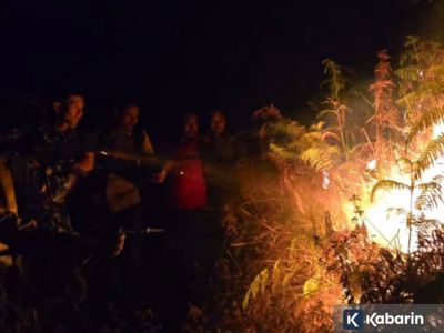 Gunung Rinjani dilanda kebakaran lahan seluas 10 hektare