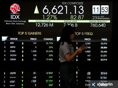 IHSG merosot, investor tunggu hasil pertemuan Trump dan PM Jepang