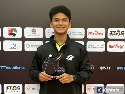 Naufal Junindra cetak sejarah juara WTT Youth Contender Dubai