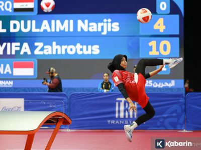 Syifa sumbang perunggu untuk Indonesia di AYG 2025 lewat aksi gemilang di teqball