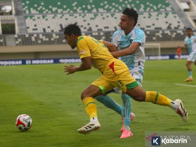 PSBS biak comeback dramatis, tumbangkan Persita di menit akhir