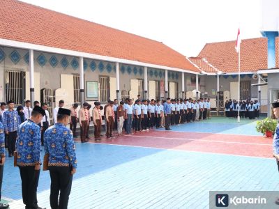 Napi di Rutan Situbondo ikut serta dalam upacara Sumpah Pemuda