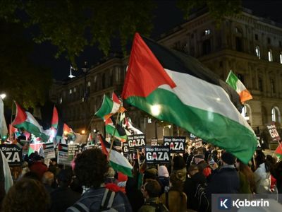 Ratusan warga London demo kecam serangan Israel di Gaza