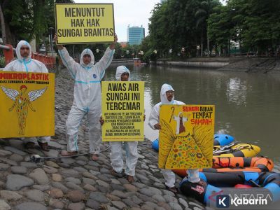 Mikroplastik dari pakaian bisa cemari dan bahayakan ekosistem sungai