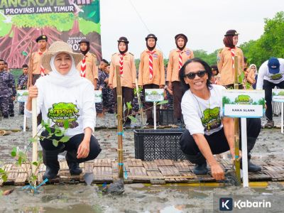 Kaka Slank ikut tanam Mangrove di Bangkalan