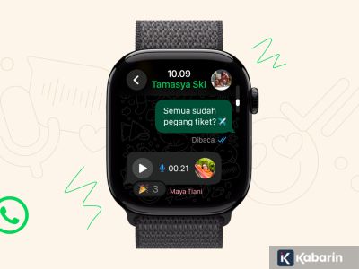 WhatsApp resmi bisa dipakai di Apple Watch, chat dan telepon jadi lebih praktis
