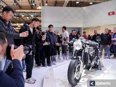 QJ Motor tampilkan motor klasik modern bergaya café racer di EICMA 2025