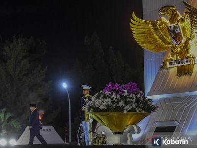 Presiden Prabowo kenang semangat 10 November saat ziarah Hari Pahlawan