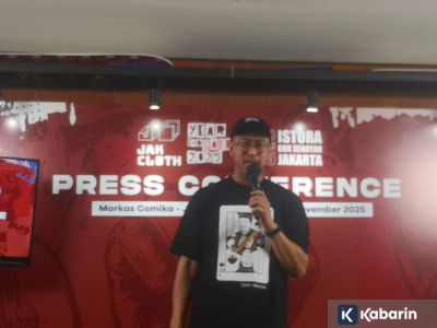 Pandji Pragiwaksono bakal boyong komika muda di JakCloth 2025