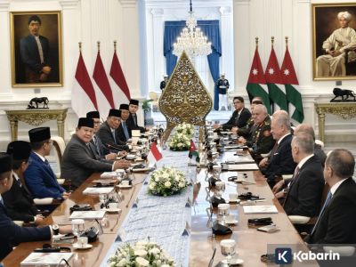 Prabowo sambut hangat Raja Abdullah II & ungkap Indonesia bisa jadi "rumah kedua"