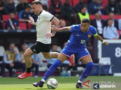Mbappe terpaksa absen saat Prancis hadapi Jepang