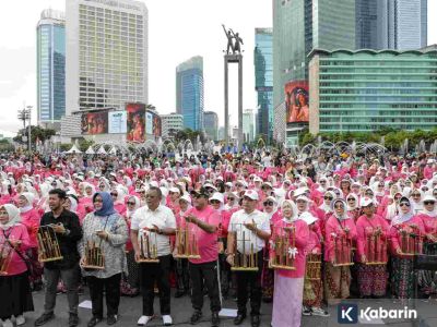 Pemprov DKI upayakan pertunjukan angklung di area CFD berpeluang hadir lagi tahun depan