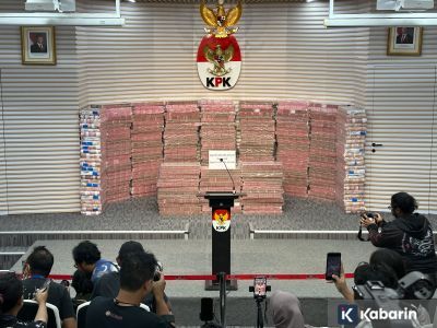 KPK tegaskan uang Rp300 miliar yang dipamerkan berasal dari rekening penampungan