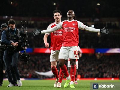Arsenal bantai telak Tottenham 4-1, Eze bersinar lewat hattrick