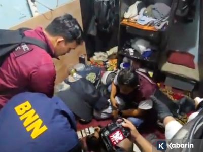 BNN gerebek sarang narkoba di kawasan berlan Matraman Jaktim