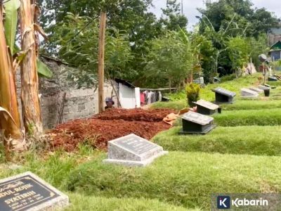 Makam untuk mendiang Alvaro sudah disiapkan keluarga di tanah wakaf