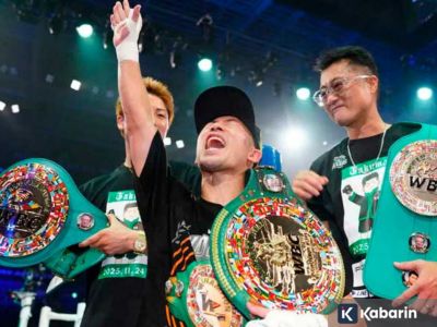 Takuma Inoue jadi juara dunia kelas bantam WBC usai kalahkan Tenshin Nasukawa
