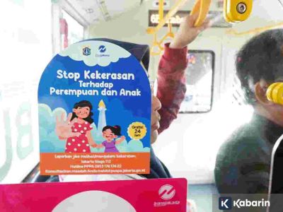 DKI sebar stiker anti kekerasan untuk perempuan dan anak