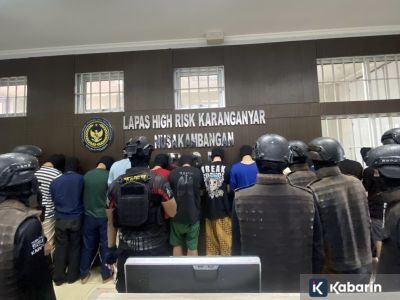 15 napi kelas kakap dipindahkan dari Salemba ke Nusakambangan