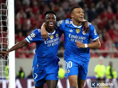 Mbappe borong 4 gol, Real Madrid menang tipis 4-3 atas Olympiakos