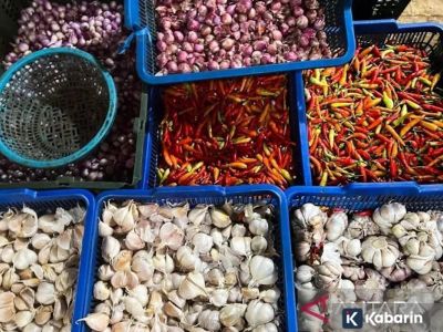 Update harga bahan pokok hari ini: Cabe Rp52.000/kg, telur Rp31.750/kg