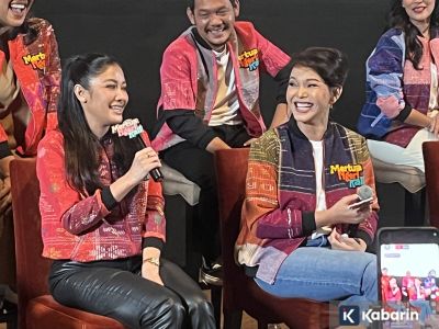 Naysilla Mirdad cerita soal kelucuan Bunda Corla saat syuting film Mertua Ngeri Kali