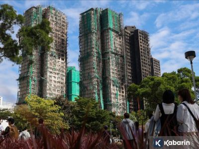 13 terduga pelaku kebakaran di Hong Kong ditangkap polisi