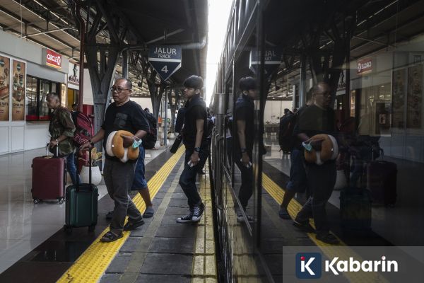 Harga tiket kereta api Jakarta-Jogja saat libur Nataru 2025